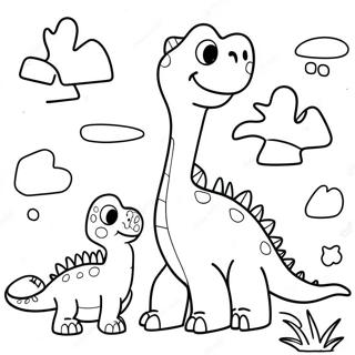 Pagina Para Colorir De Quebra Cabeca Divertido Com Dinossauros 7021-5590