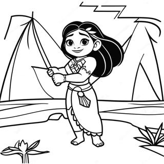 Moana Páginas Para Colorir