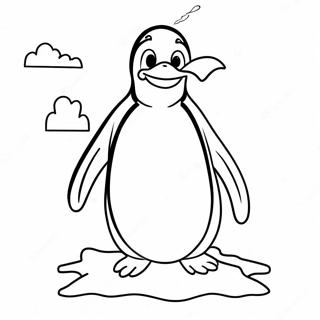 Pagina Para Colorir Do Tacky O Pinguim Em Um Iceberg 72745-57590