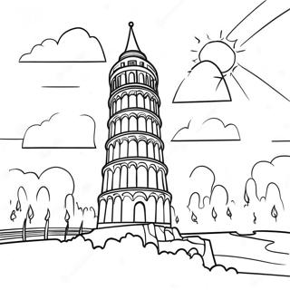 Pagina Para Colorir Da Torre 73194-57956