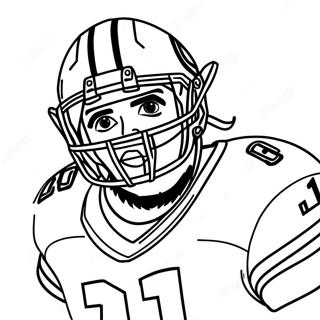 Pagina Para Colorir Do Ezekiel Elliott 74014-58611