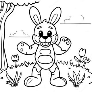 Spring Trap Páginas Para Colorir