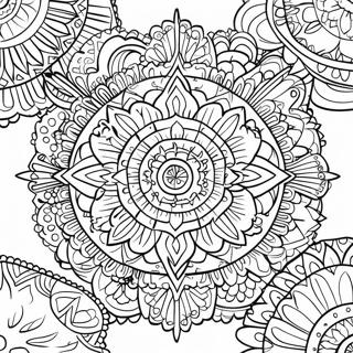 Pagina Para Colorir Mandala De Relaxamento Para Adultos 7840-6244