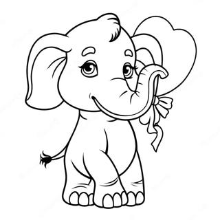 Pagina Para Colorir Do Elefante Com Baloes Coloridos 8831-7033