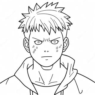 Jujutsu Kaisen Páginas Para Colorir