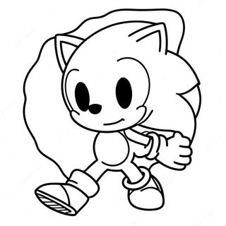 Pagina Para Colorir Do Sonic Mania 9740-7840